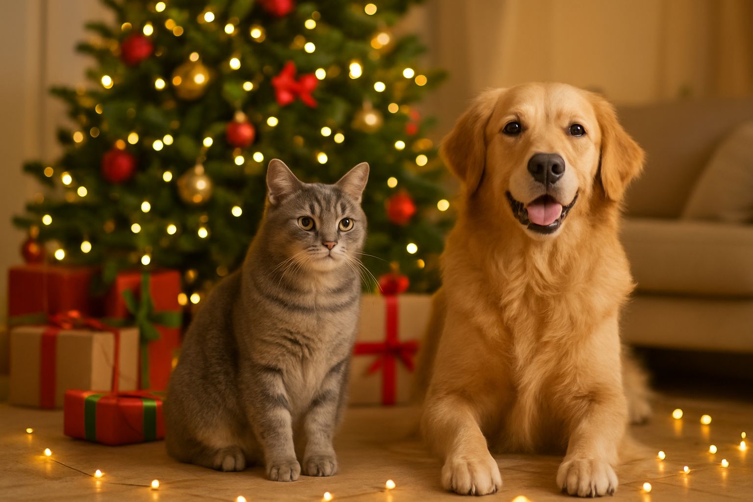 Christmas Pet Safety: Tinsel, Trees, and Holiday Hazards