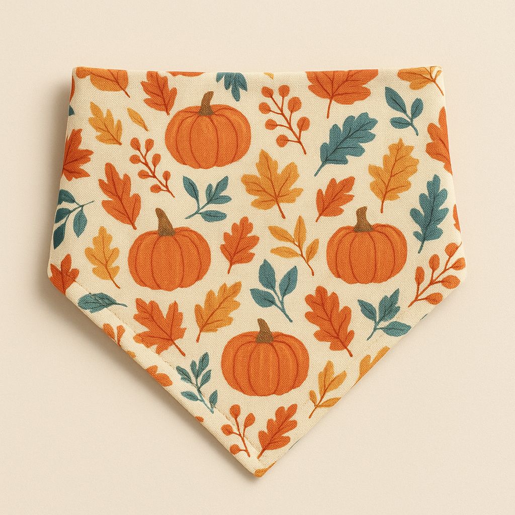 Pumpkin Spice Bandana — Paw & Found Thanksgiving Collection