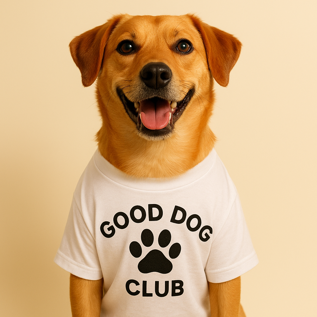 Good Dog Club T-Shirt — Paw & Found pet product