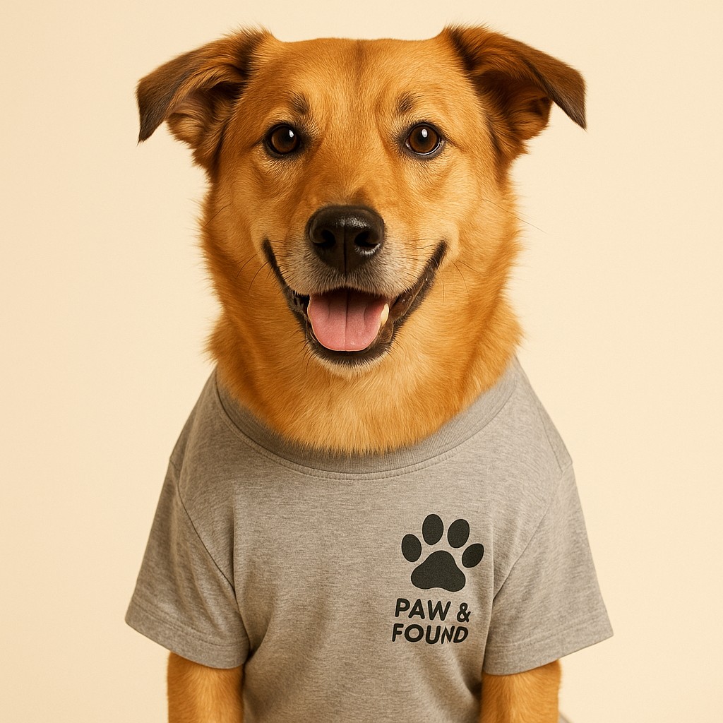 Paw & Found Logo Tee — Paw & Found pet product